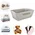Clothes Storage Basket Linen Storage organizer